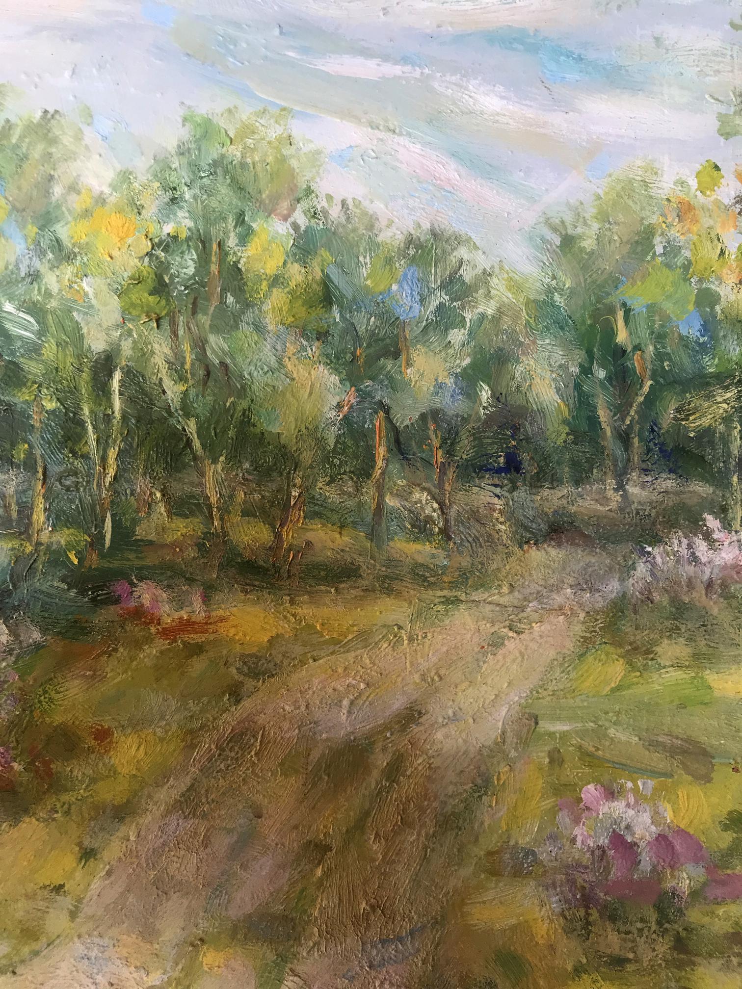 Oil painting Secrets of the Summer Forest by Shapoval Ivan Leontyevich