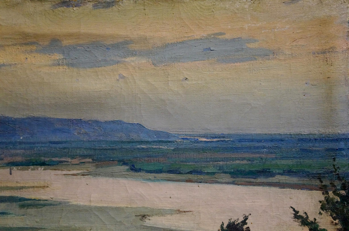 Oil painting Evening landscape by Koshevoy Victor Ivanovich