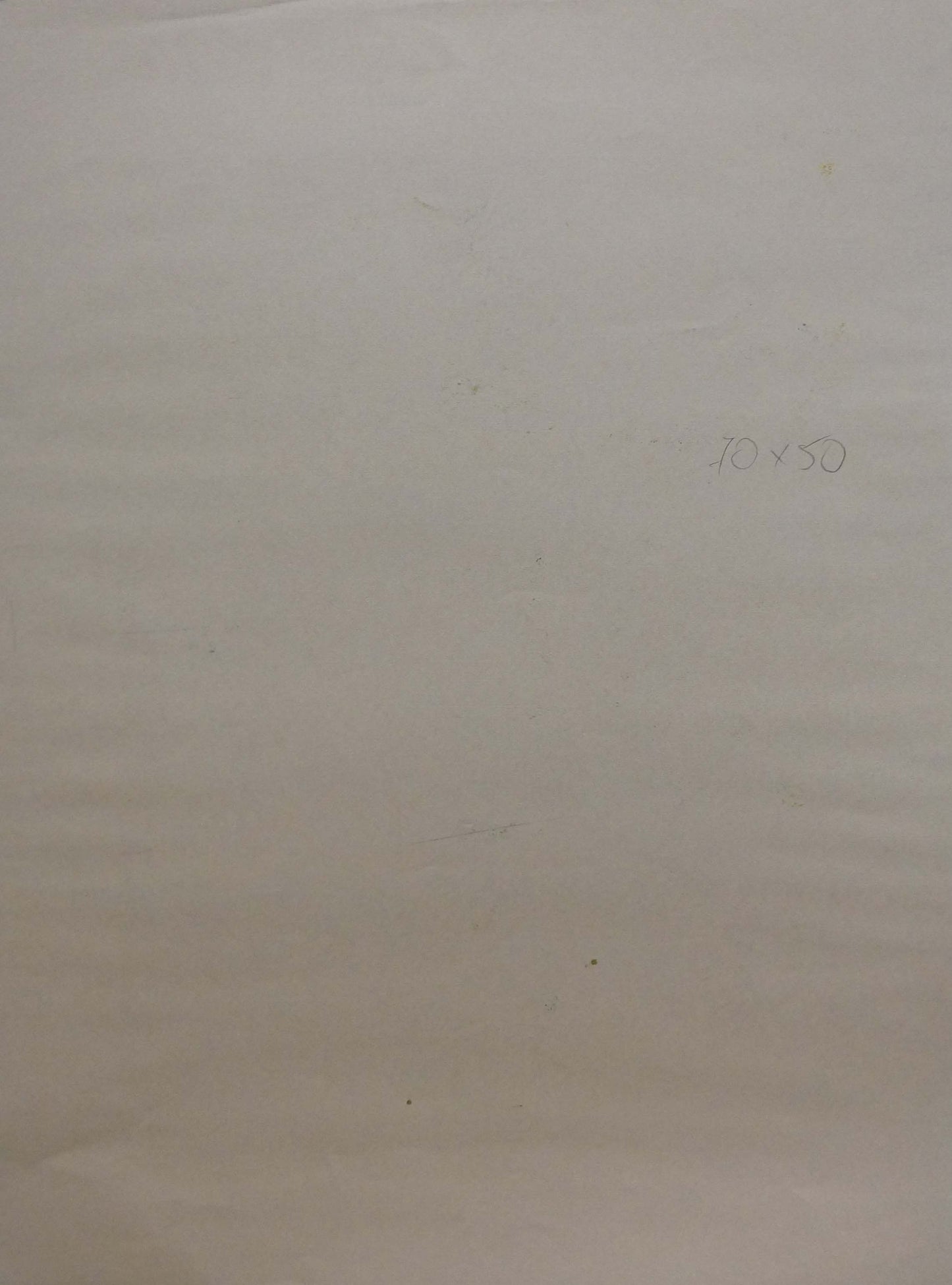 Back of Abstract painting Still life with pears Albina Yaloz faint pencil markings