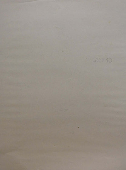 Back of Abstract painting Still life with pears Albina Yaloz faint pencil markings
