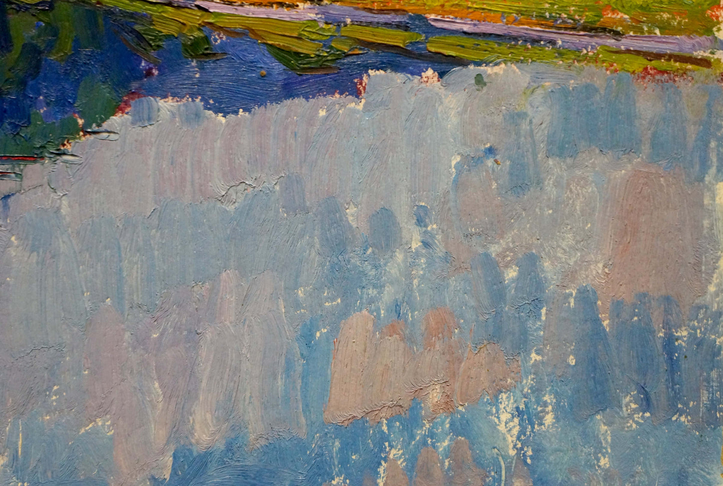 Oil painting of natural landscape by Chegodar Vasily Dmitrievich
