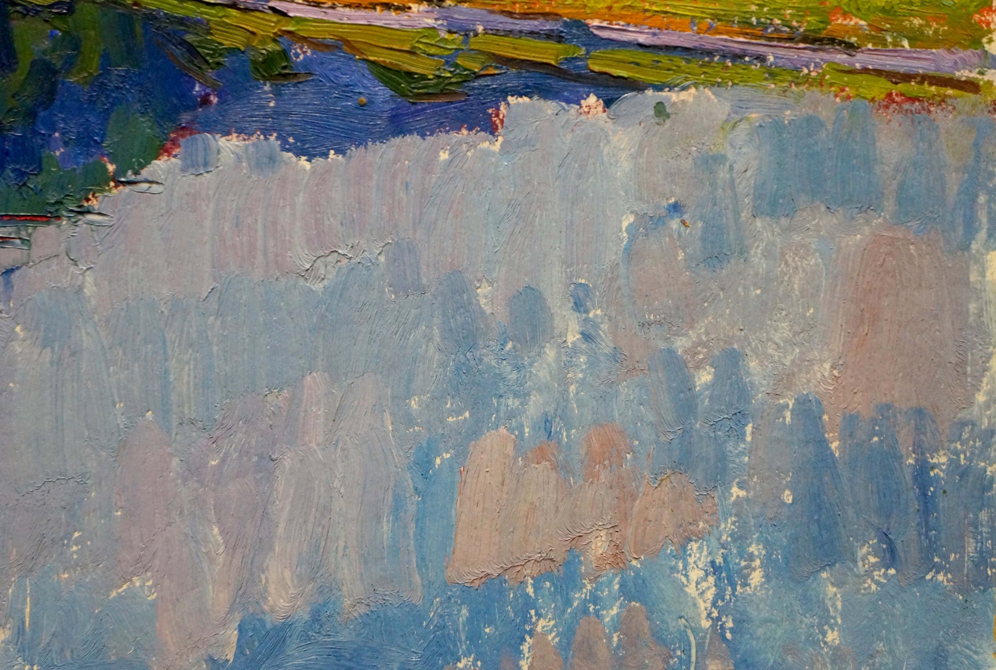 Oil painting of natural landscape by Chegodar Vasily Dmitrievich