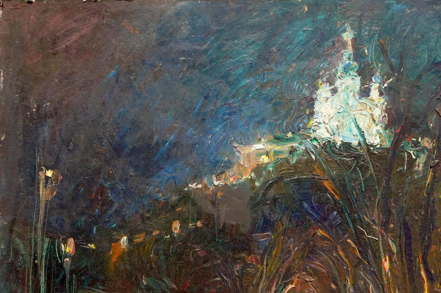 Oil painting Night landscape by Klimenko Alexander Ivanovich