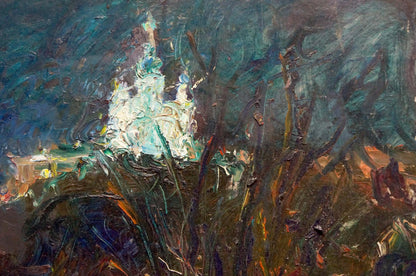 Oil painting Night landscape by Klimenko Alexander Ivanovich
