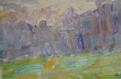 Impressionistic oil painting Fog by Naumova Tamara Sergeevna