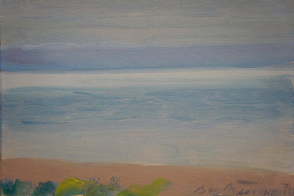 Soft impressionistic oil seascape painting by Tkachenko Valentin Yakovlevich
