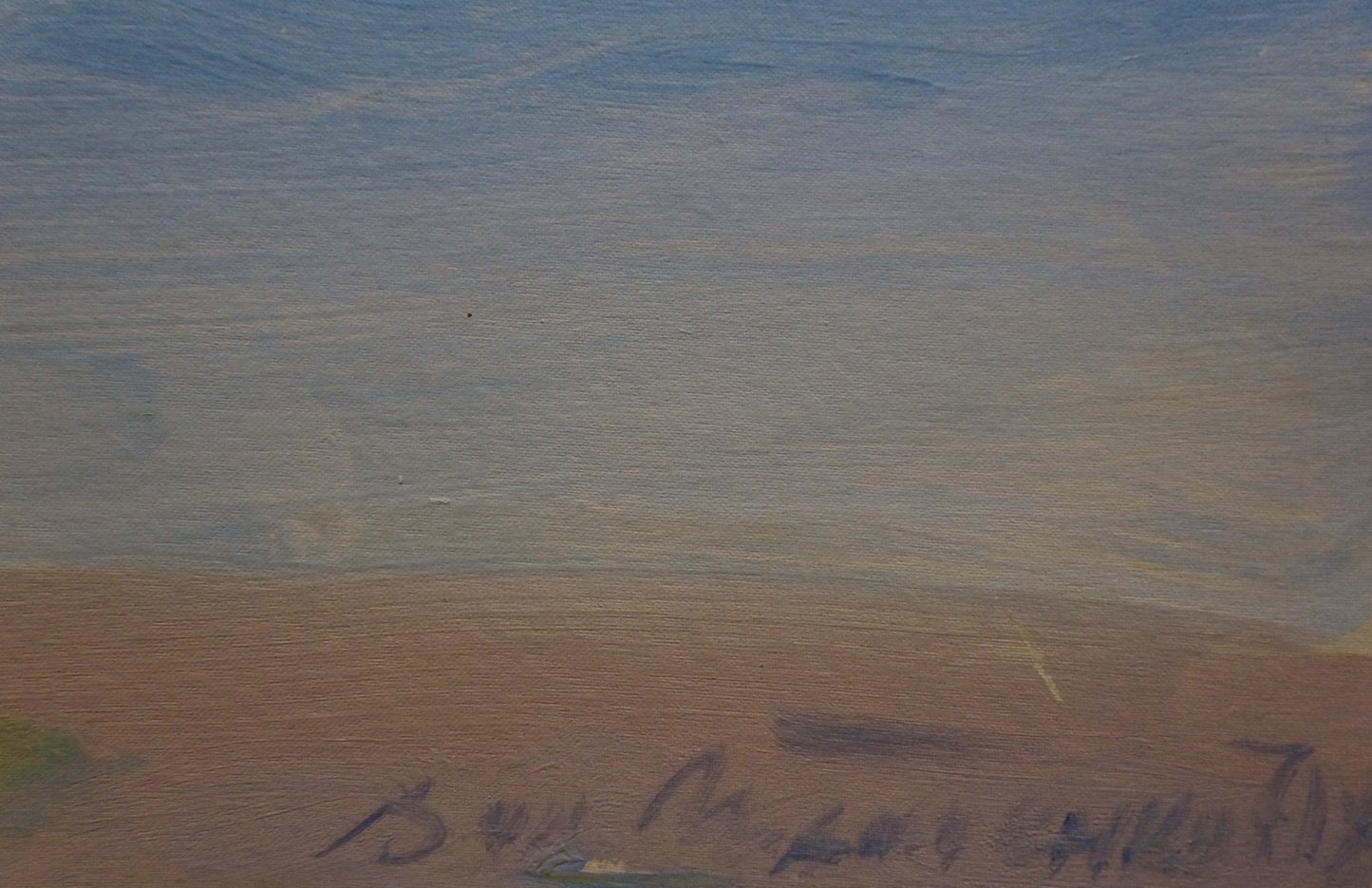 Oil painting seascape by Tkachenko Valentin Yakovlevich, tranquil beach scene
