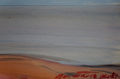 Oil painting of serene sea landscape by Tkachenko Valentin Yakovlevich