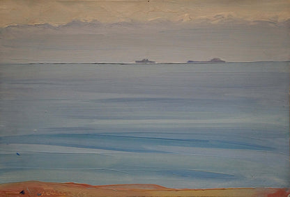 Serene sea horizon oil painting by Tkachenko Valentin Yakovlevich