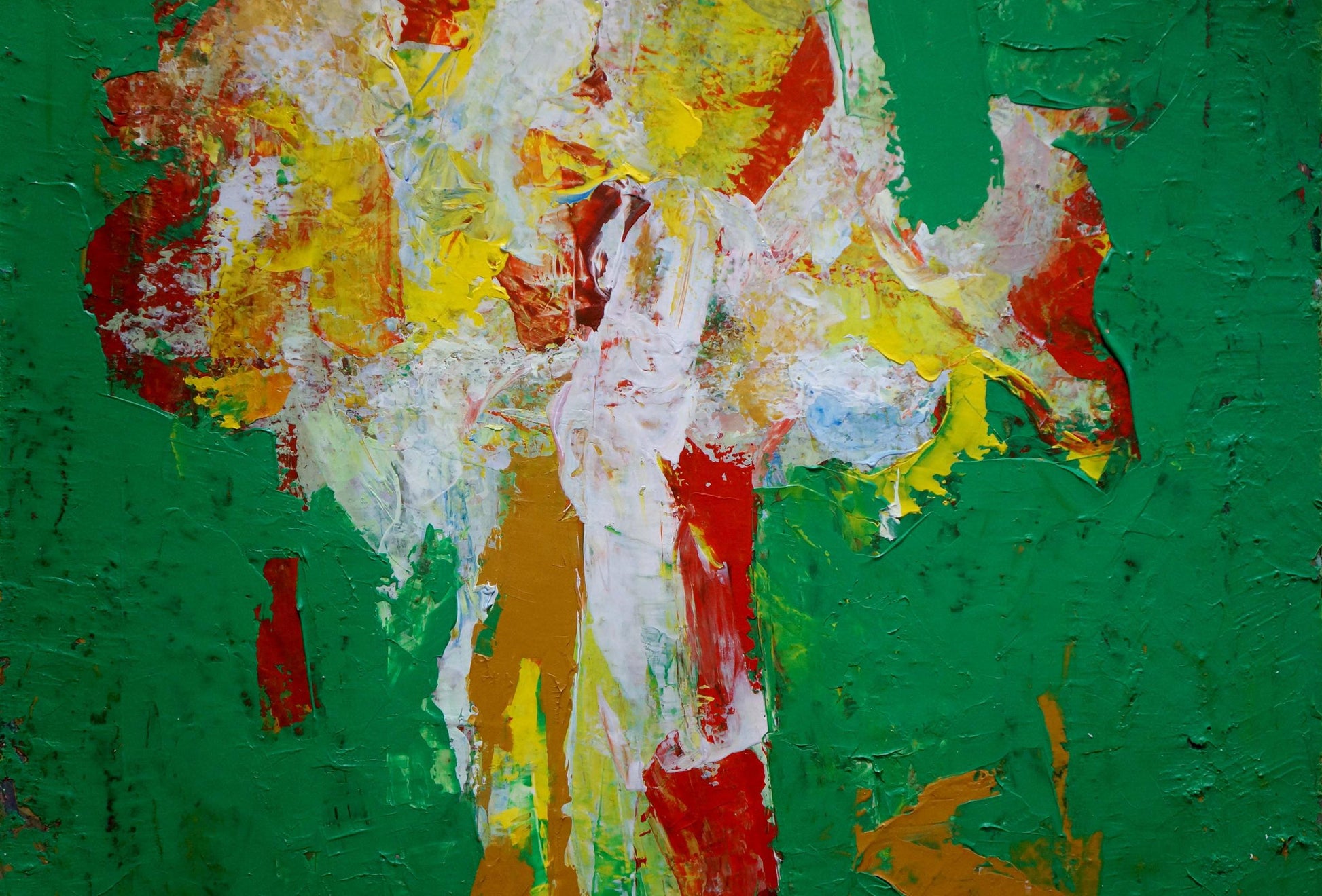 Vibrant abstract oil still life painting by Igor Eremovich Melnik