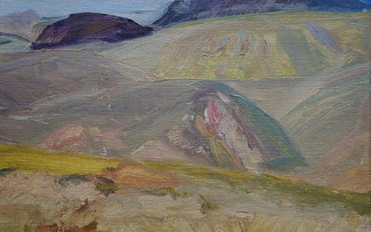 Oil painting of rolling hills by Tkachenko Andrey Zinovievich
