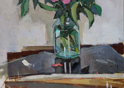 Oil painting Bouquet of flowers Buryachok Nikolay Ivanovich