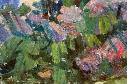 Vibrant Spring oil painting by Naumova Tamara Sergeevna
