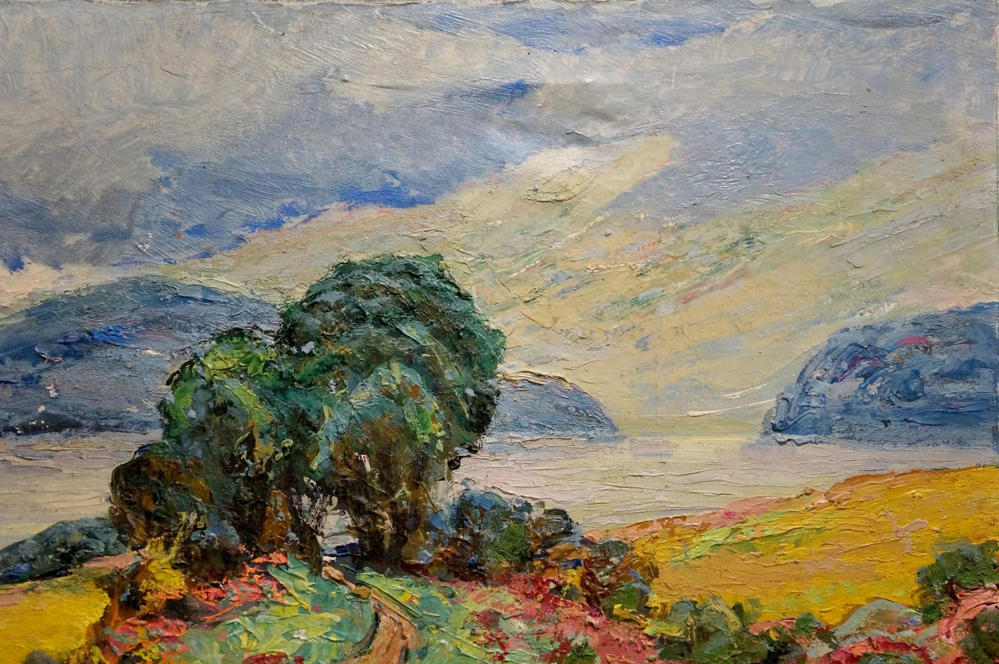 Impressionistic oil painting The rain is over by Miroshnichenko Pavel Petrovich