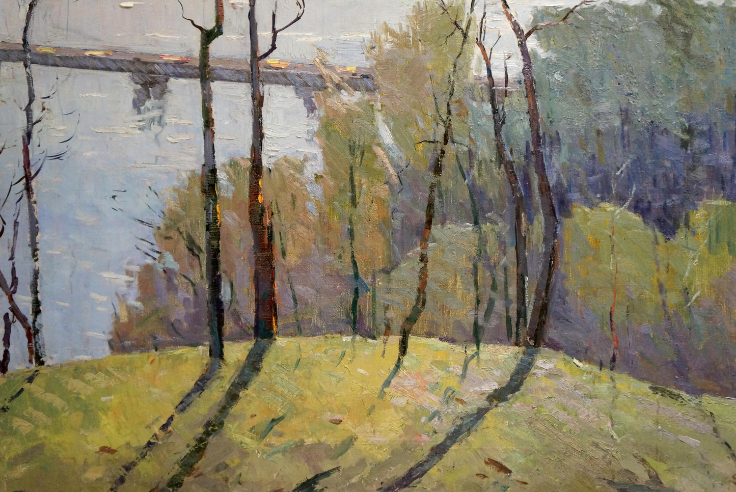 Oil painting Autumn in all its glory by Sevastyanov Victor Grigorievich