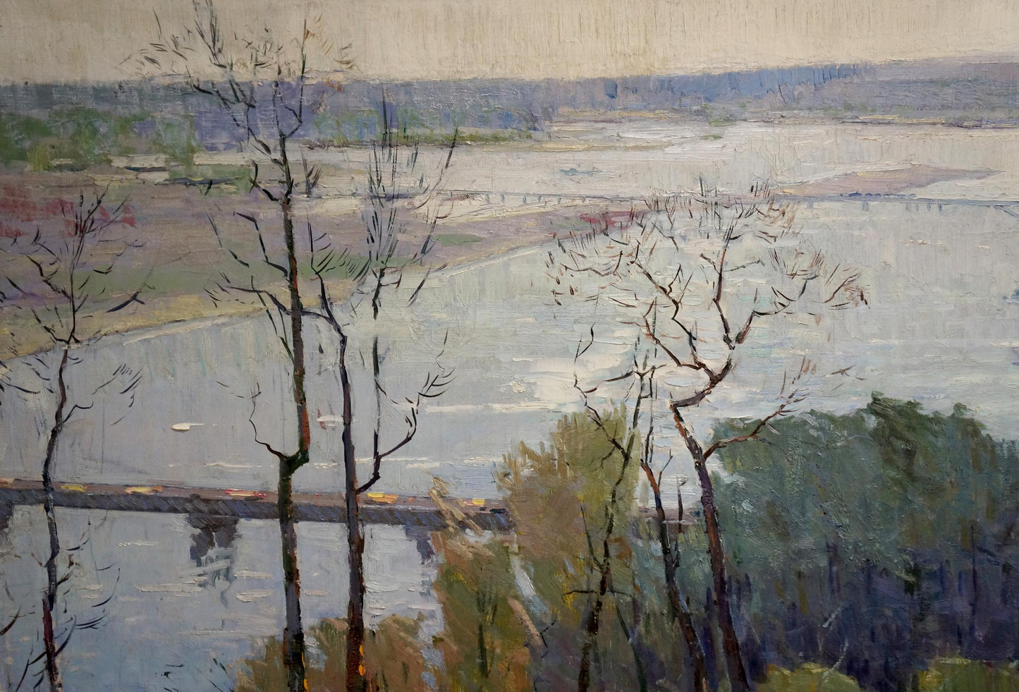 Serene impressionistic oil painting Autumn in all its glory by Sevastyanov Victor Grigorievich