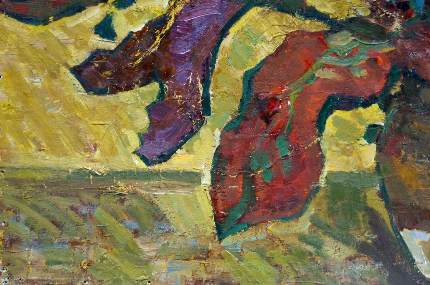 Oil painting Spring bouquet by Konovalov Yuri Alexandrovich with vibrant strokes