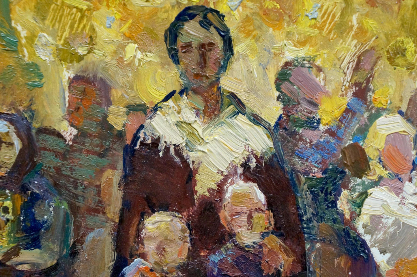 Impressionistic oil painting For Freedom by Pokulity Konstantin Ivanovich