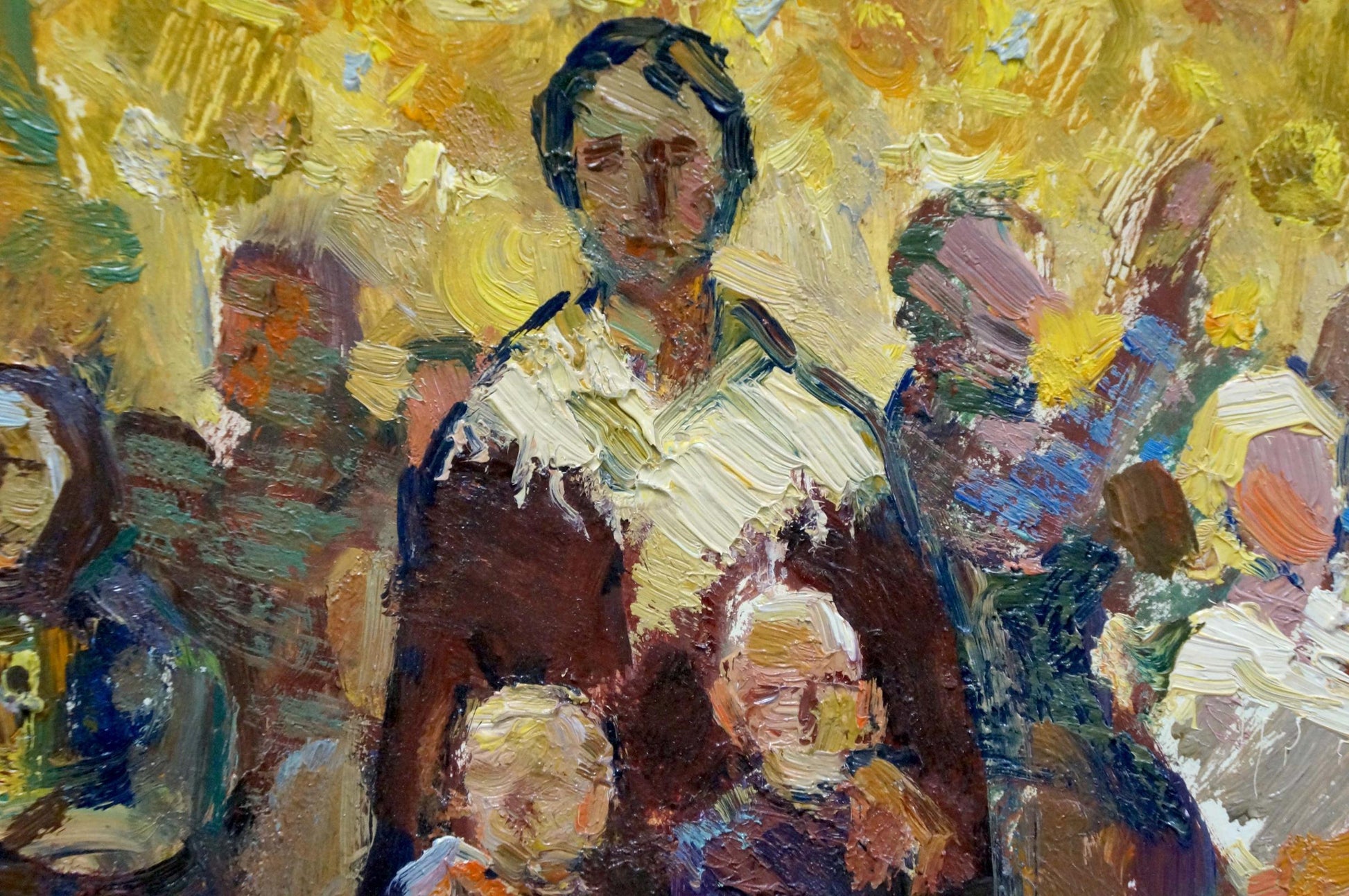 Impressionistic oil painting For Freedom by Pokulity Konstantin Ivanovich