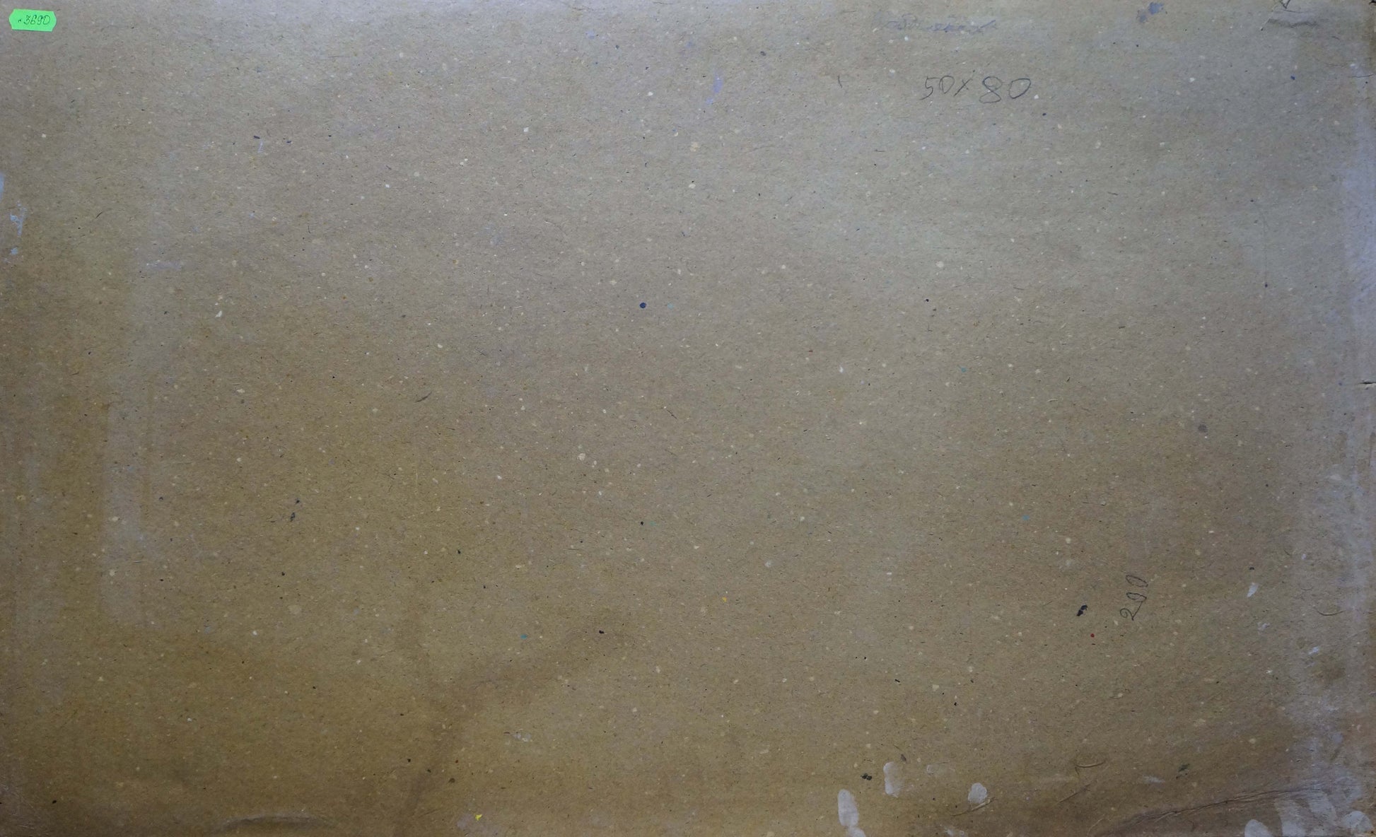 Back of beige textured canvas with speckles by Kobylenkov Mikhail Vasilievich sea landscape oil painting