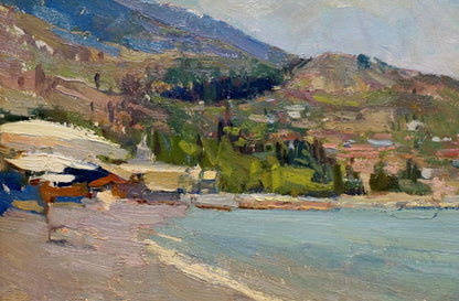 Oil painting of Y. landscapes by Osipov Alexander Yakovlevich
