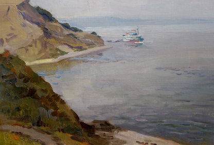 Oil painting Evening on the Volga by Kobylenkov Mikhail Vasilievich