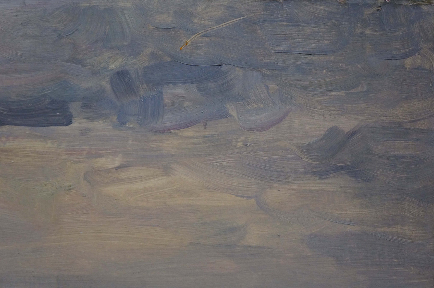 Oil painting Evening on the Volga by Kobylenkov Mikhail Vasilievich in muted blues
