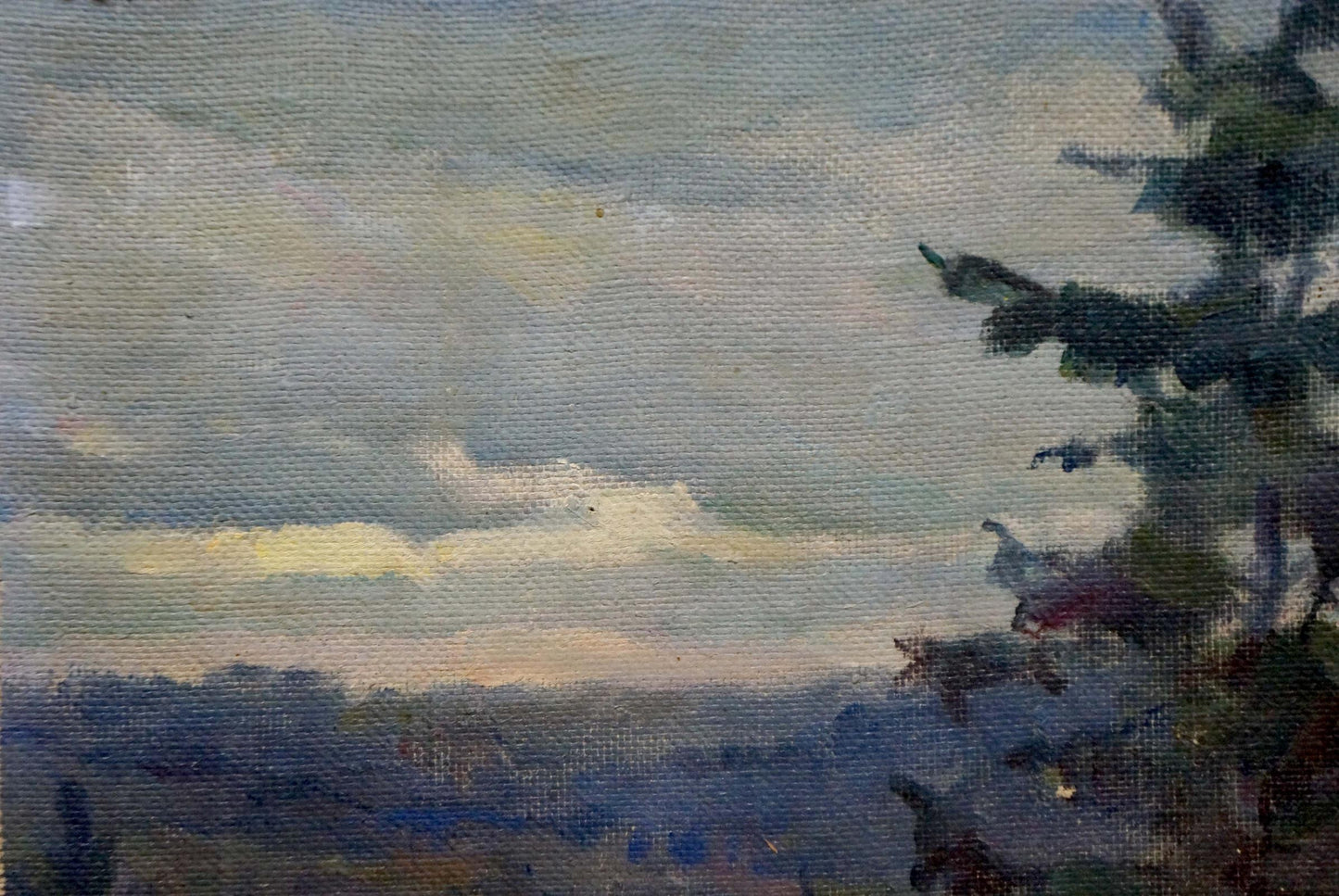 Oil painting Before the Rain by Stramkovskiy Dmitriy Vladimirovich