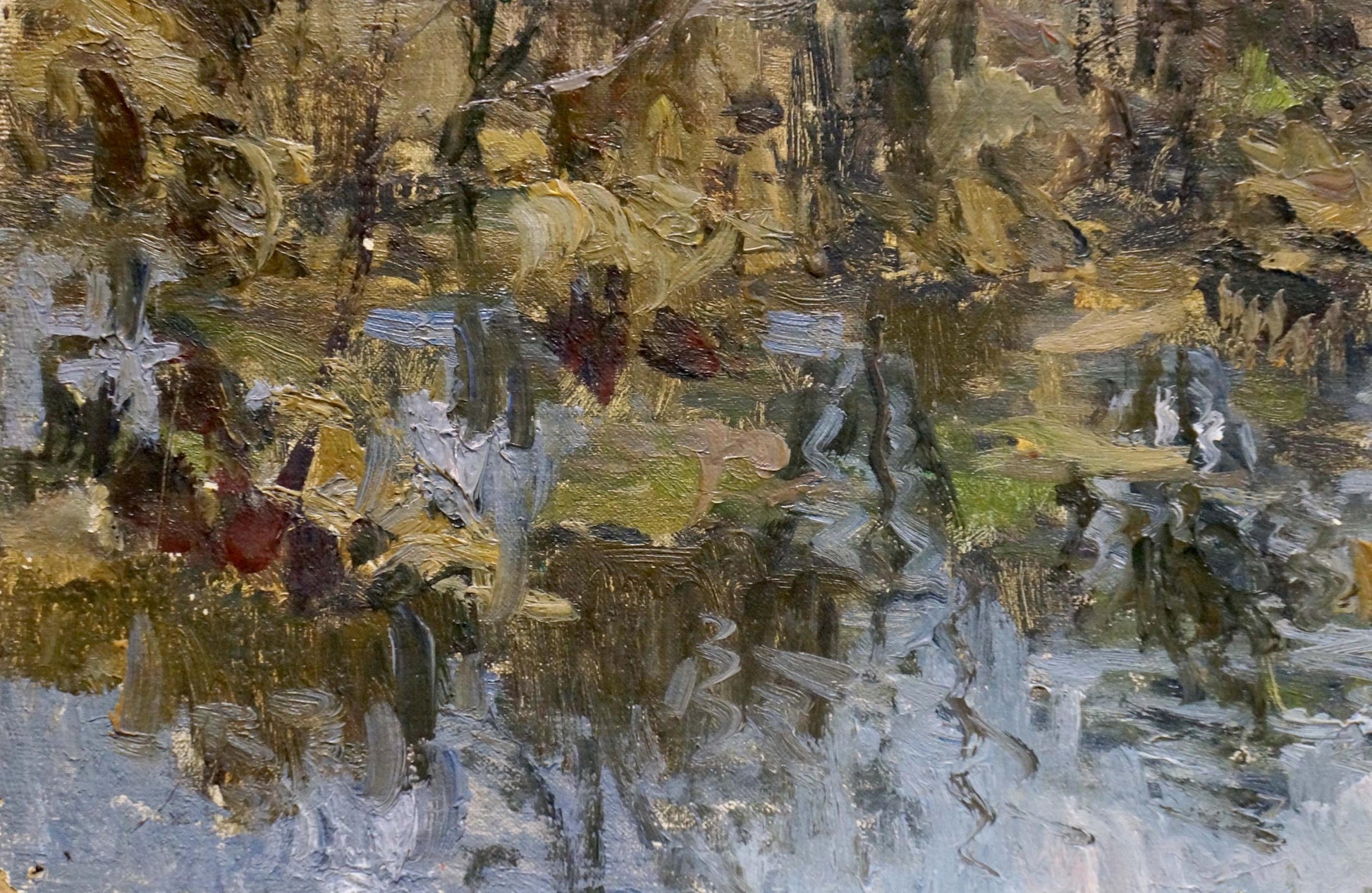 Impressionistic oil painting After the Rain by Korzh Vladimir Demyanovich
