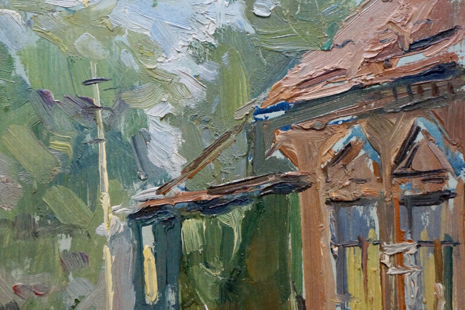 Oil painting Rustic beauty by Gorobets Pavel Matveevich