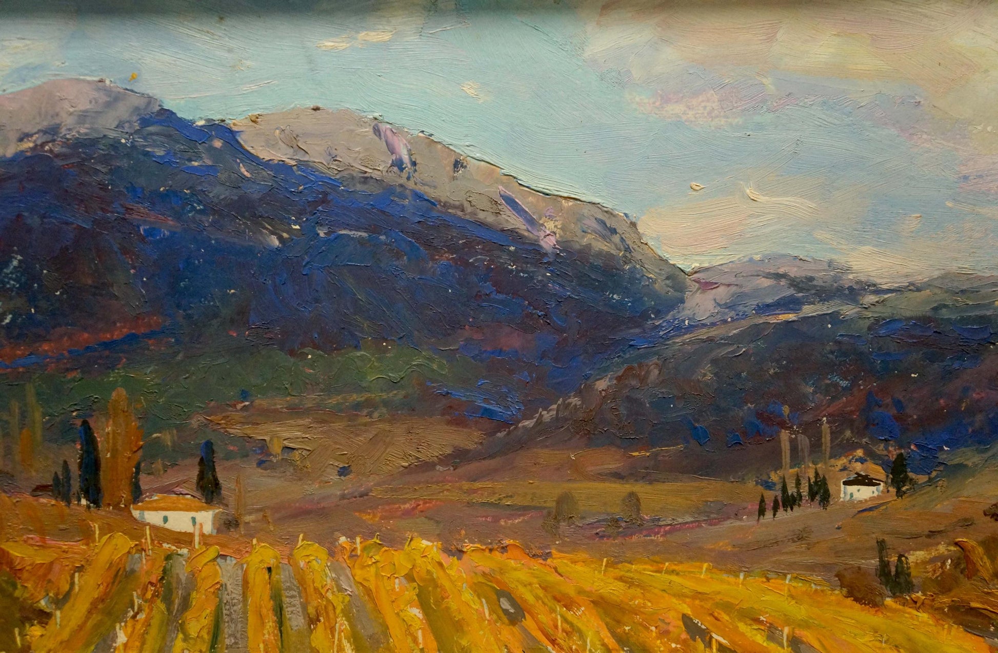 Oil painting of Carpathian mountains by Miroshnichenko Pavel Petrovich
