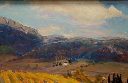 Oil painting of Carpathian mountains by Miroshnichenko Pavel Petrovich
