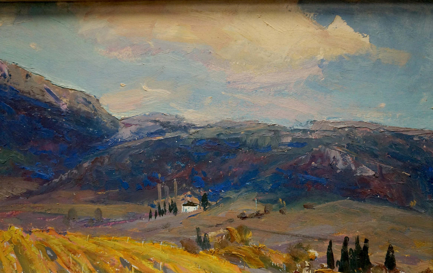 Oil painting of Carpathian mountains by Miroshnichenko Pavel Petrovich