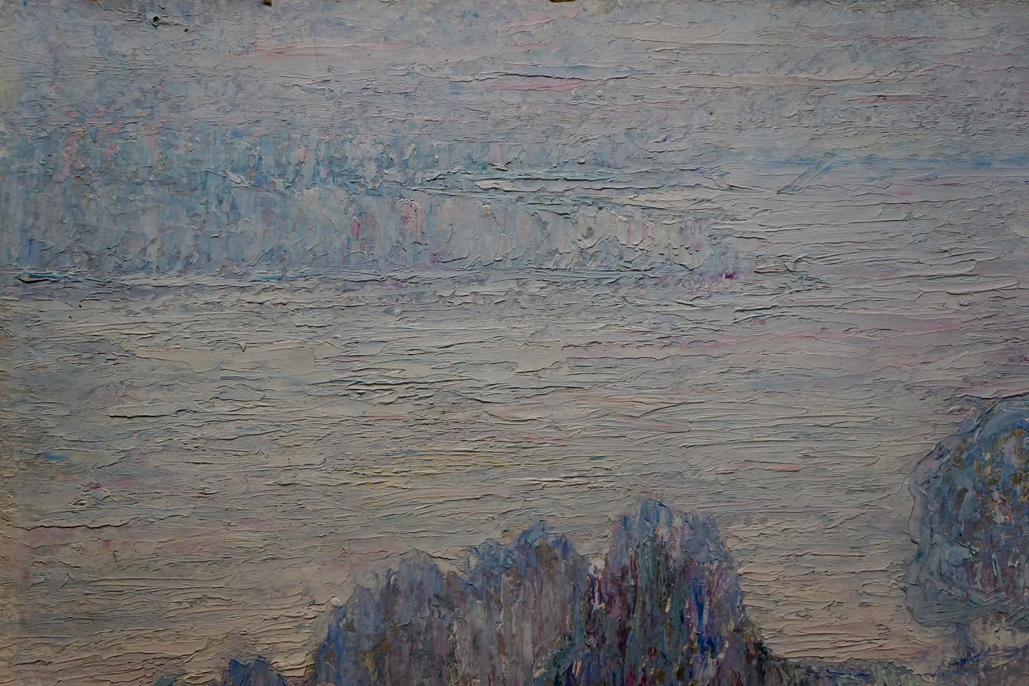 Oil painting Natural landscape Mandrikova by Donchik Nadezhda Alekseevna
