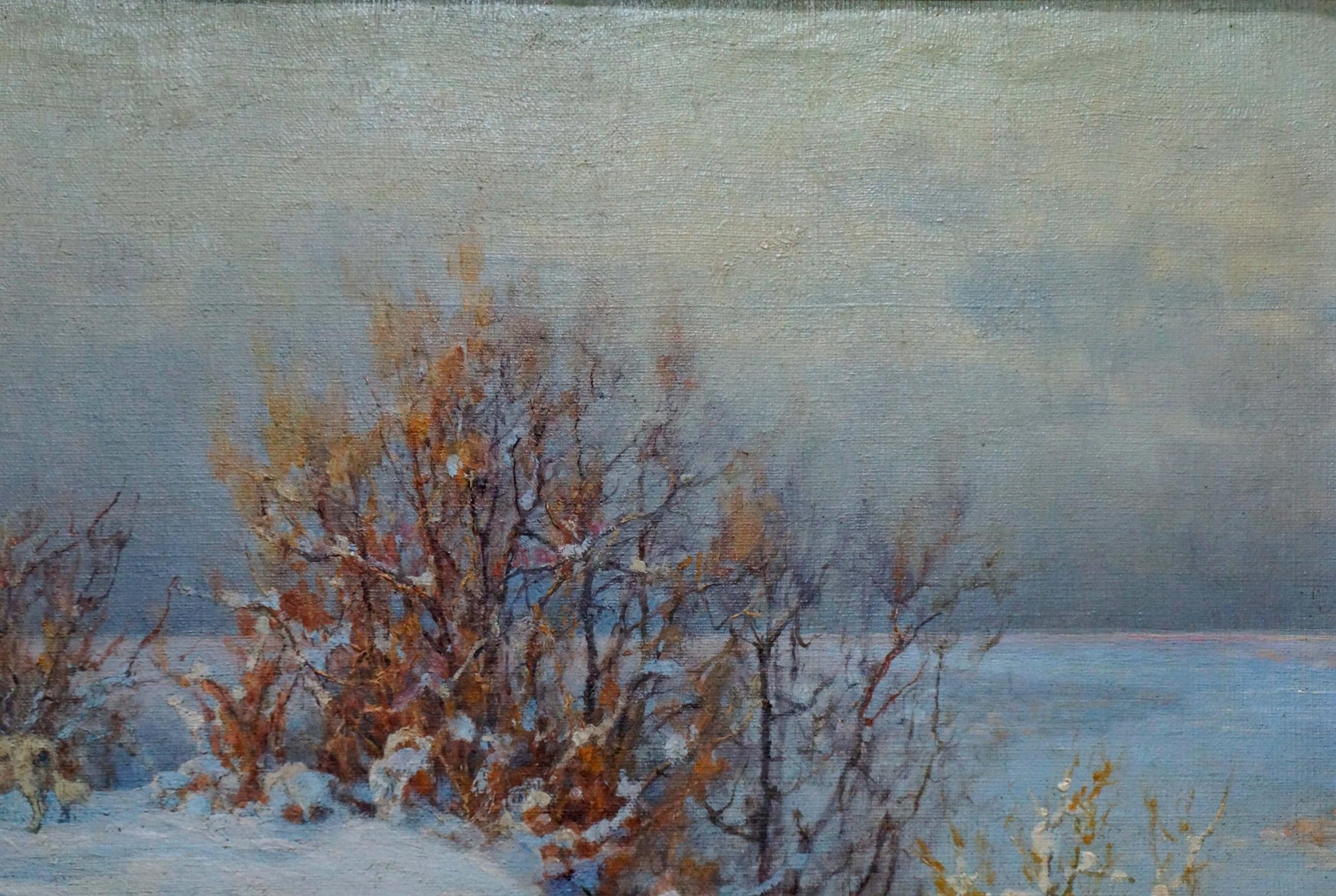 Oil painting Winter fairy tale by Kovalskaya-Ilyina Polina Vladimirovna