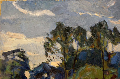 Impressionistic oil painting In the Evening by Fomin Anatoly Nikiforovich