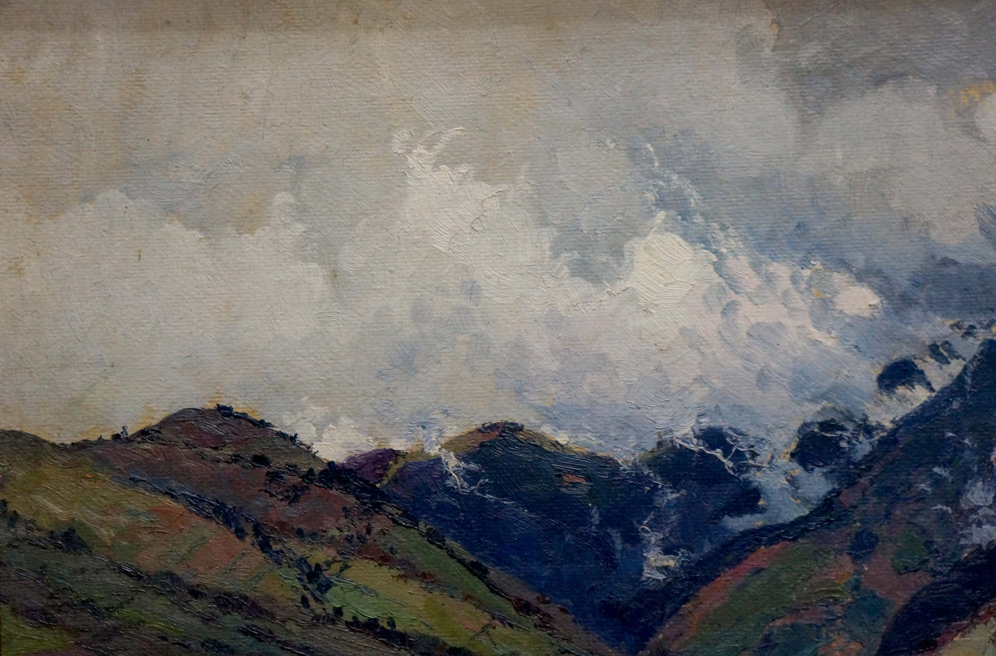 Oil painting of mountain landscape by Sidoruk Vladimir Fedorovich