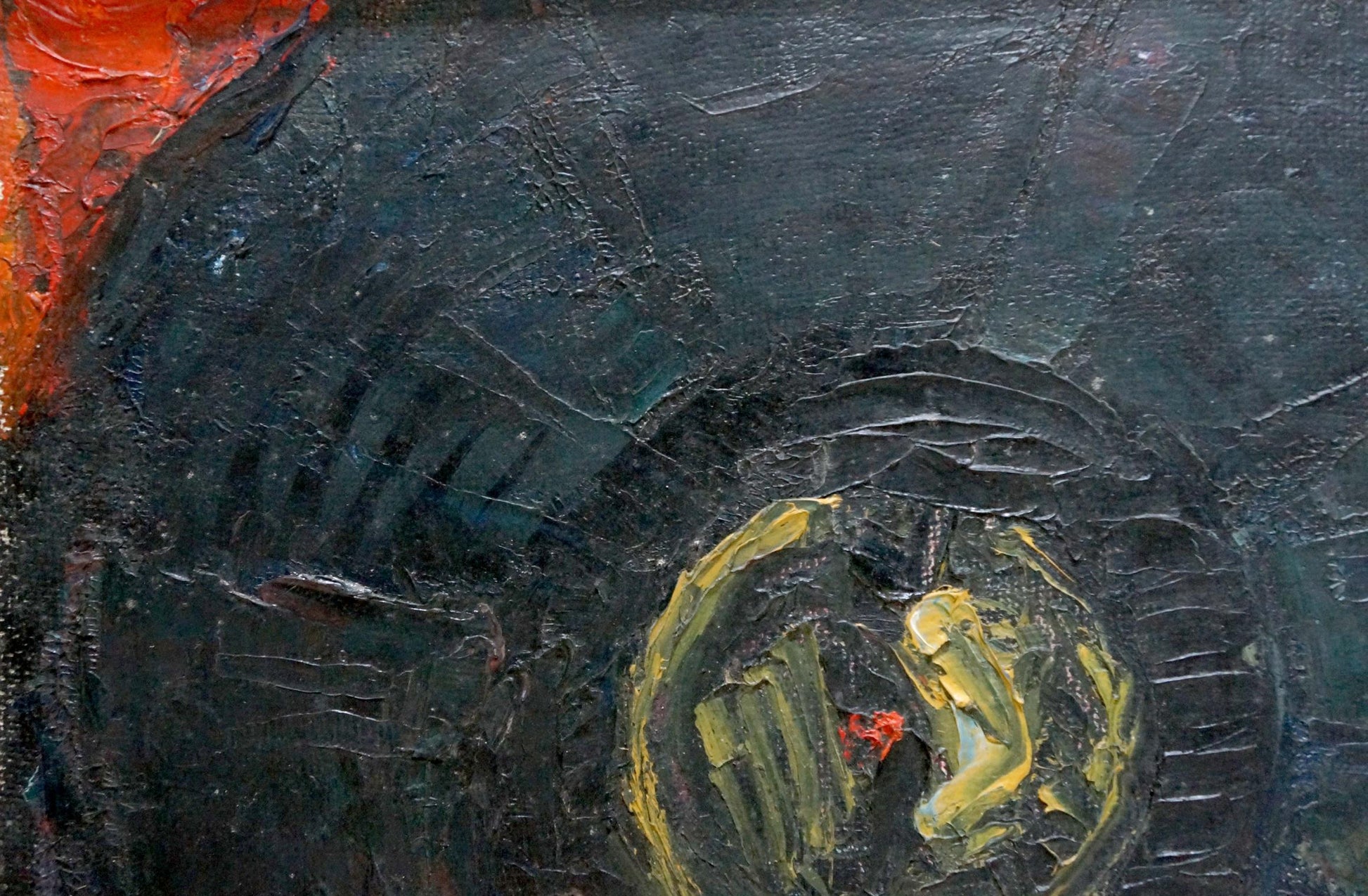 Abstract oil painting Center of the Universe by Mazur Vasily Fedorovich