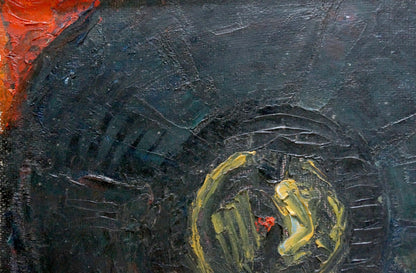 Abstract oil painting Center of the Universe by Mazur Vasily Fedorovich