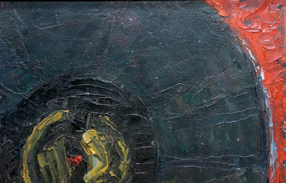 Abstract oil painting Center of the Universe by Mazur Vasily Fedorovich