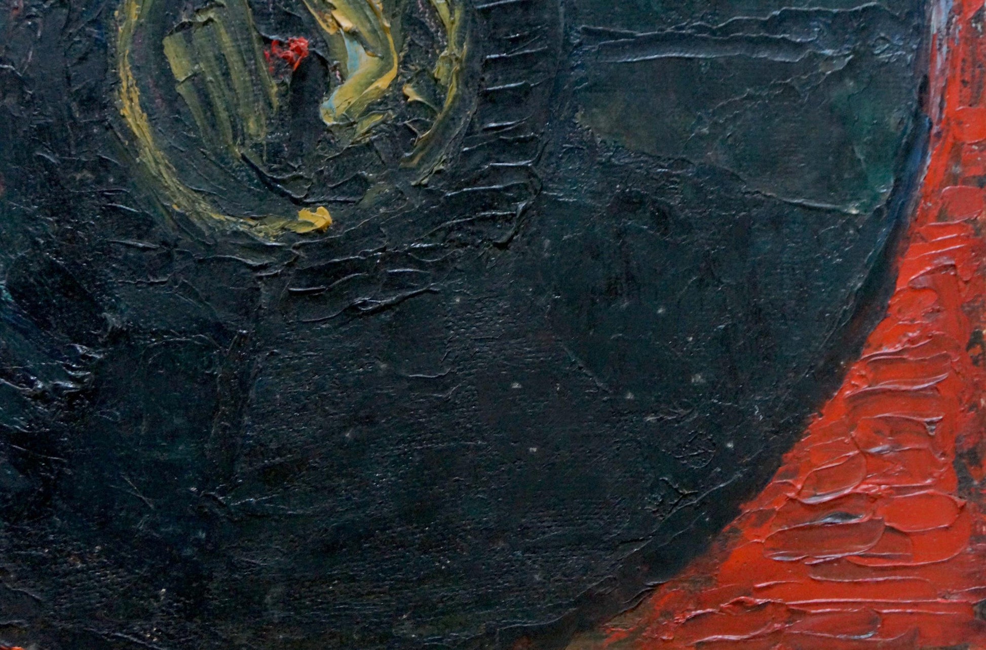 Abstract impasto oil painting Center of the Universe by Mazur Vasily Fedorovich