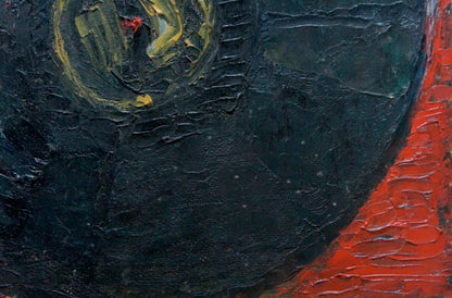 Abstract impasto oil painting Center of the Universe by Mazur Vasily Fedorovich