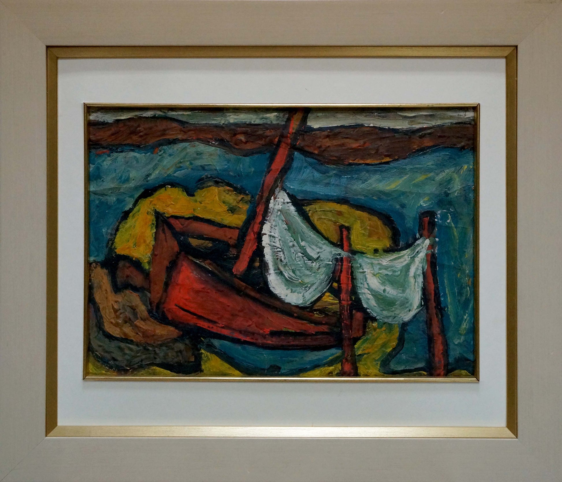 Abstract oil painting Broken thoughts by Smolsky Grigory Stepanovich