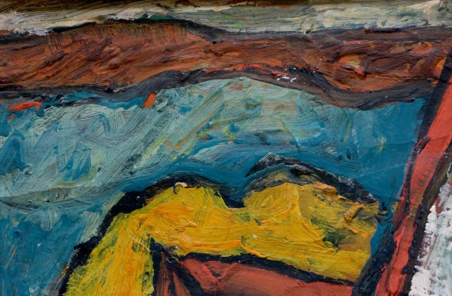 Abstract oil painting Broken thoughts by Smolsky Grigory Stepanovich
