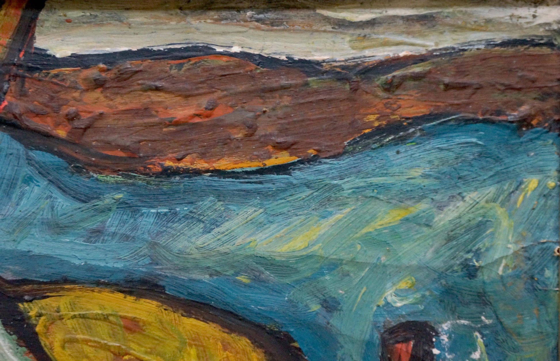Abstract Broken Thoughts oil painting by Smolsky Grigory Stepanovich