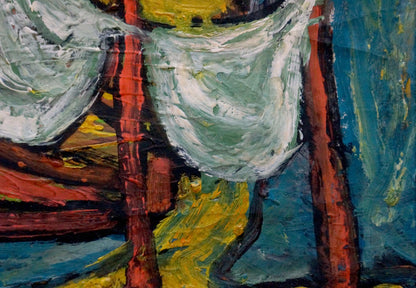 Abstract oil painting Broken thoughts by Smolsky Grigory Stepanovich