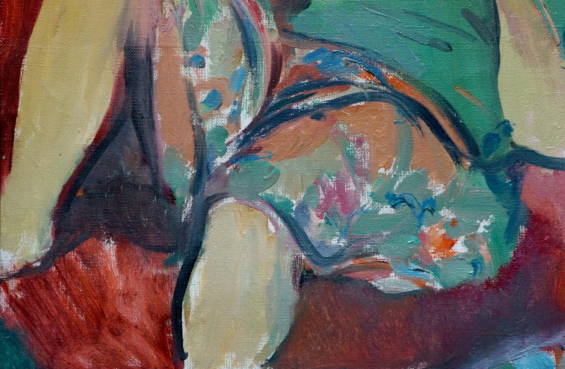 Abstract expressionist oil painting by Garmider Gennady Vasilievich