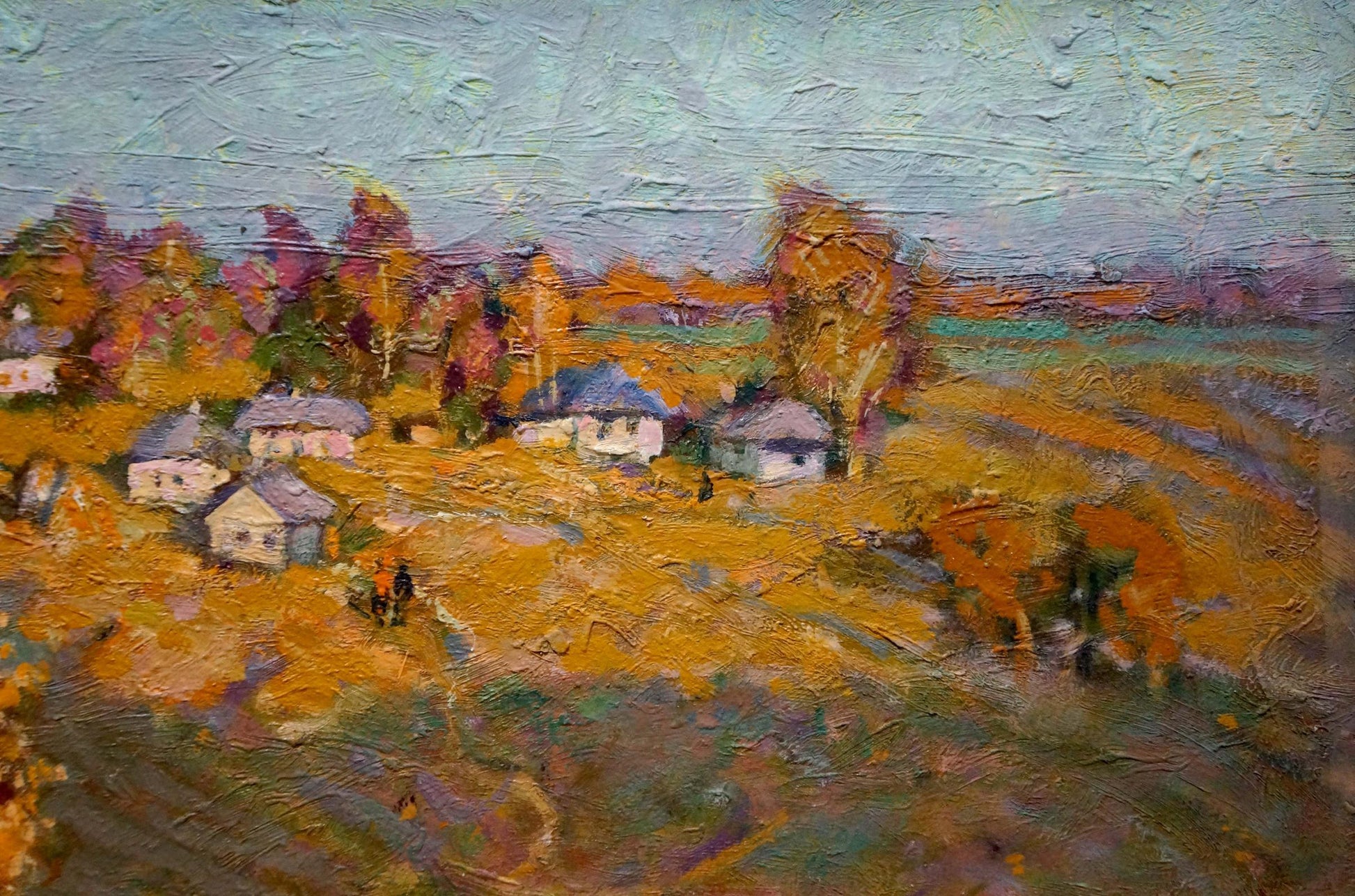 Impressionistic oil painting Radiant day by Miroshnichenko Ivan Vasilievich