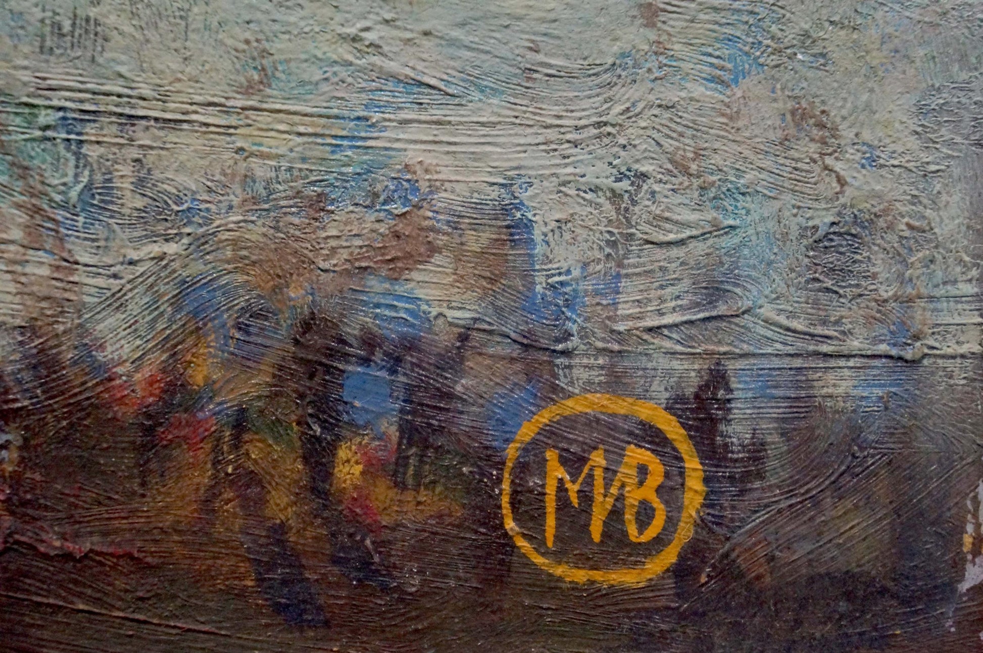 Oil painting Radiant Day by Miroshnichenko Ivan Vasilievich with mb signature