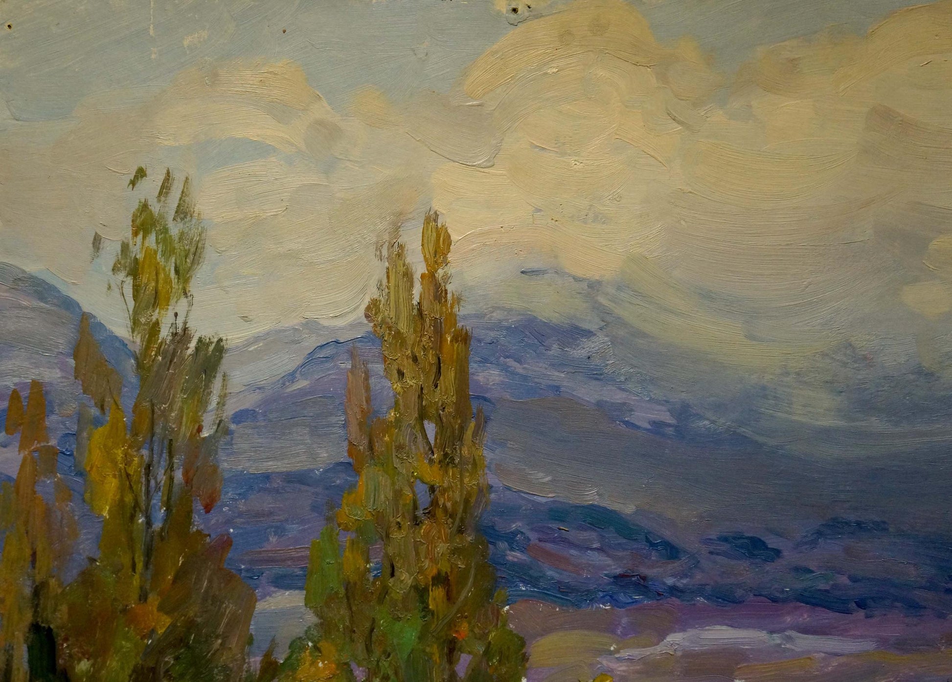 Oil painting Road to the Mountains by Kisil Grigory Alekseevich